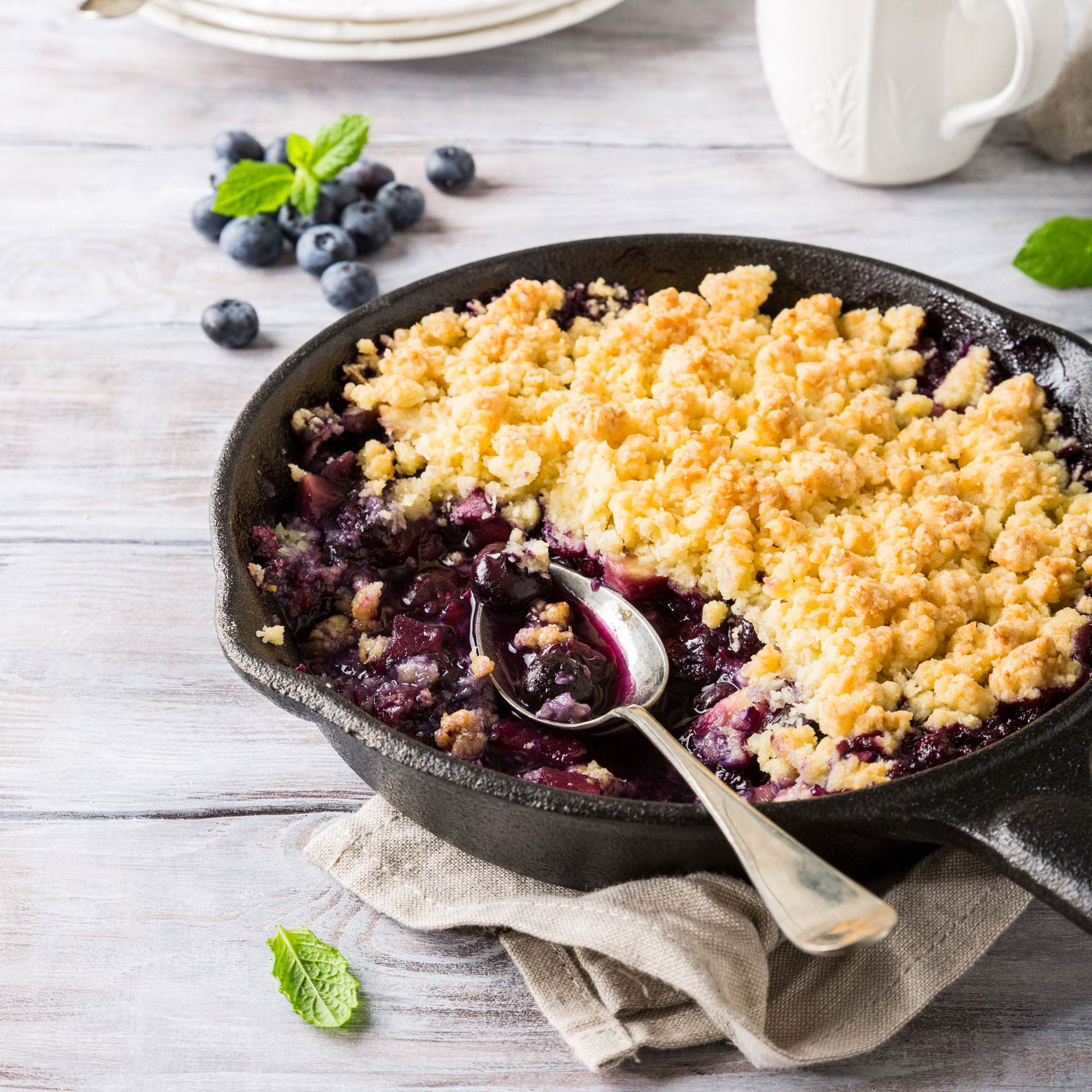 Blueberry Crumb Cake – Quirch Chiquita