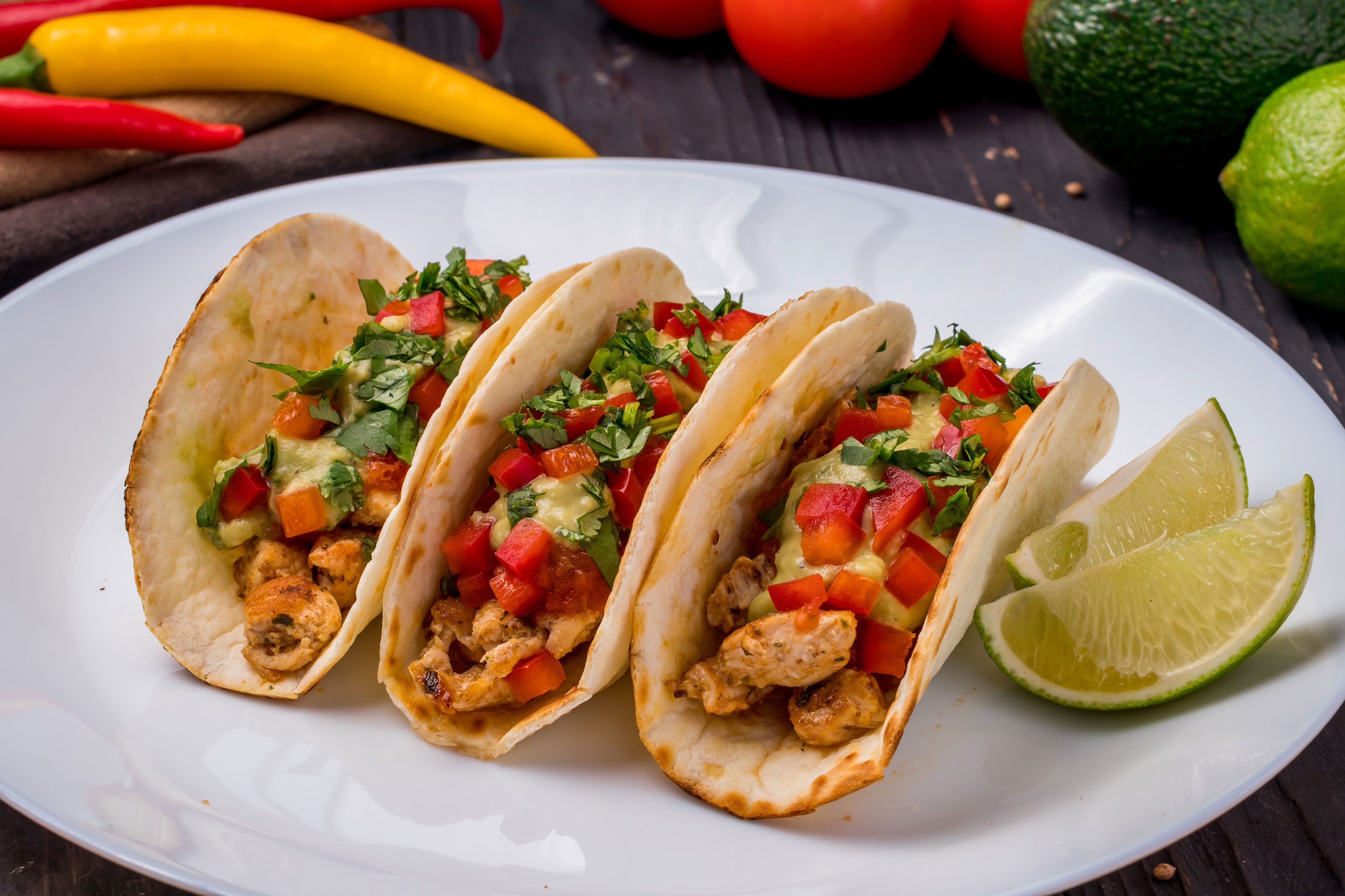 Tacos de Pollo con Tamarindo Quirch Chiquita